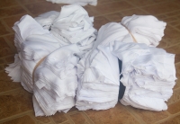 Vải lau trắng công nghiệp